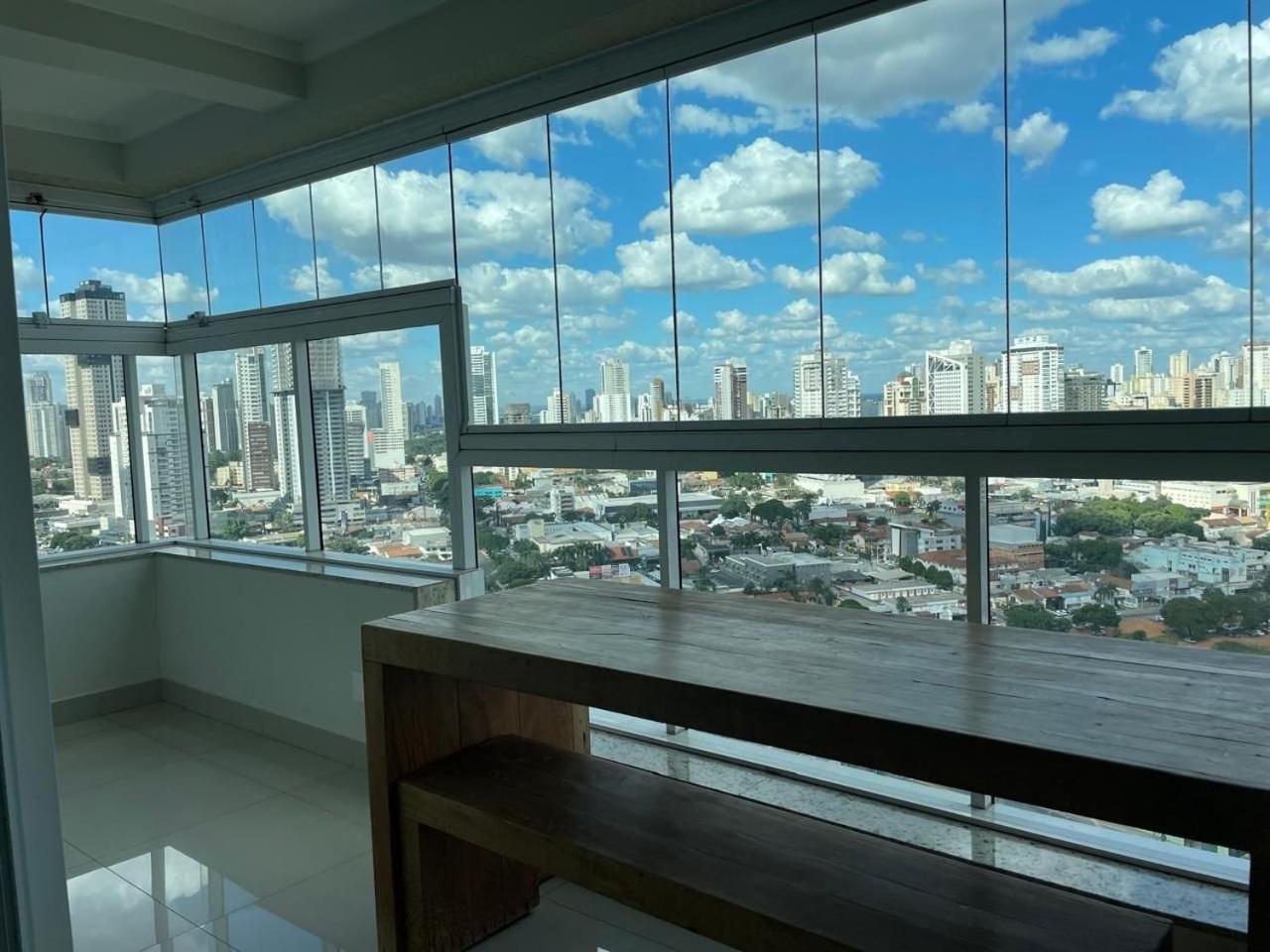 Moderno Flat Com Vista Para O Parque Vaca Brava Гояния Екстериор снимка