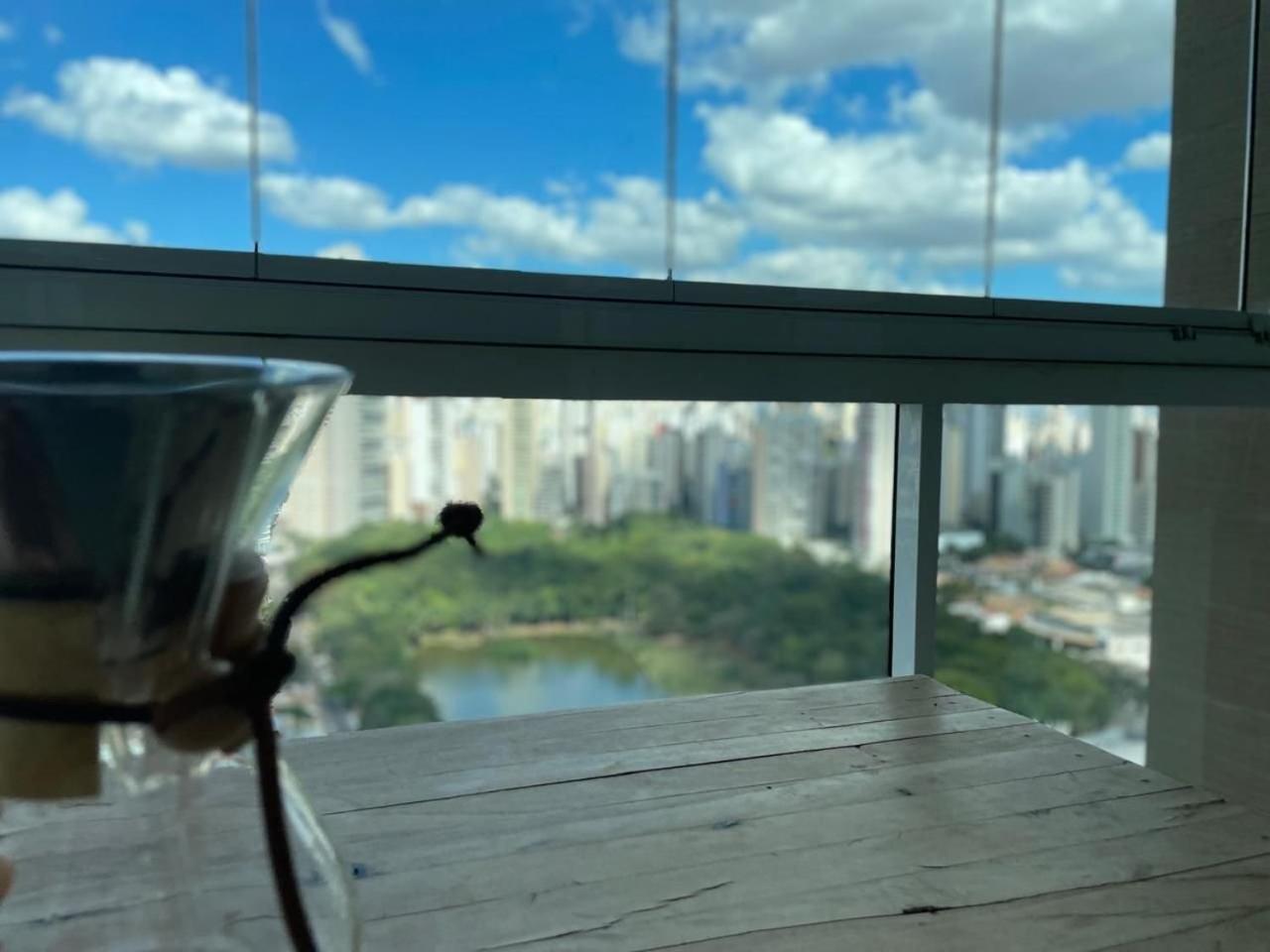 Moderno Flat Com Vista Para O Parque Vaca Brava Гояния Екстериор снимка
