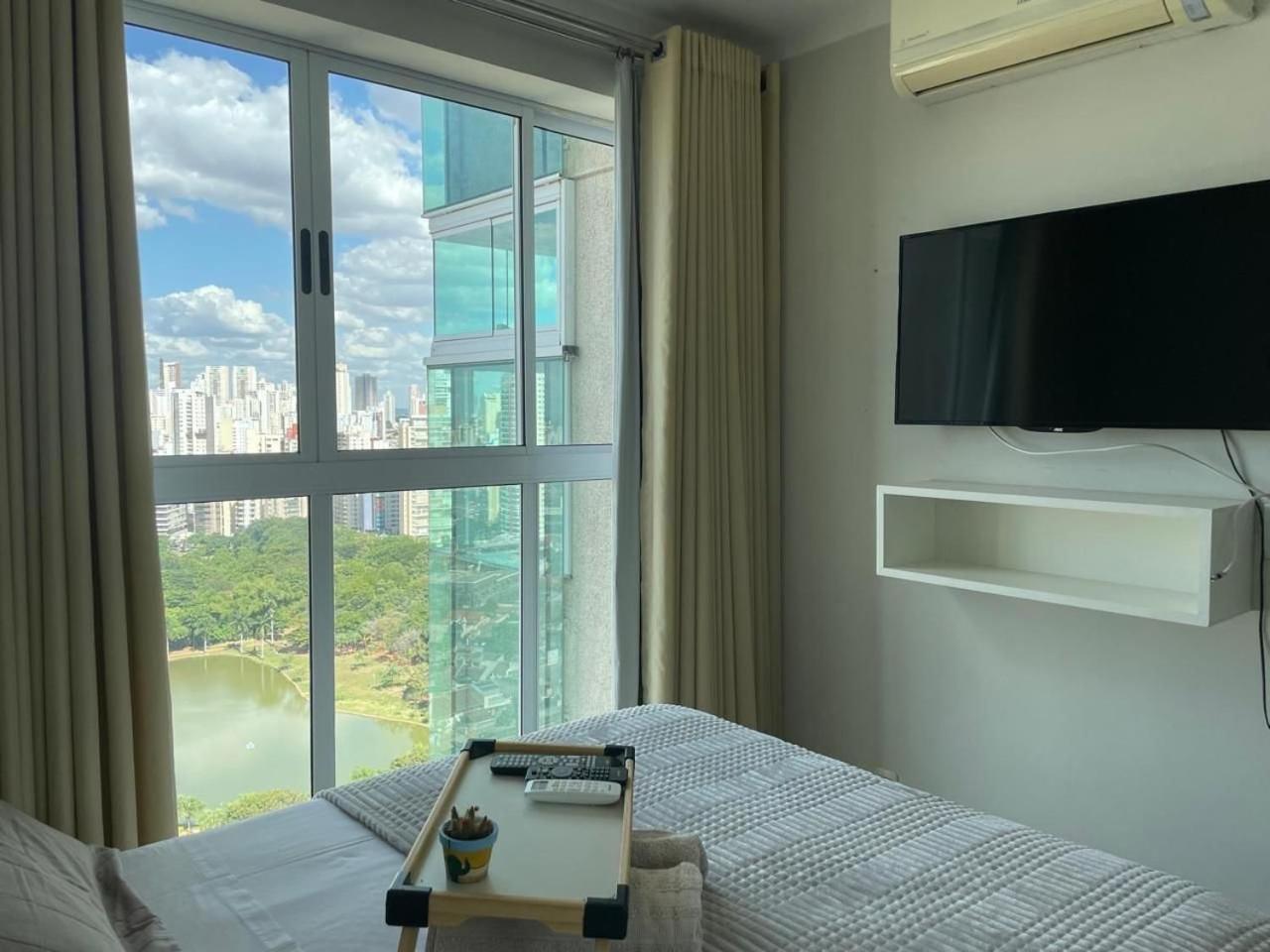 Moderno Flat Com Vista Para O Parque Vaca Brava Гояния Екстериор снимка