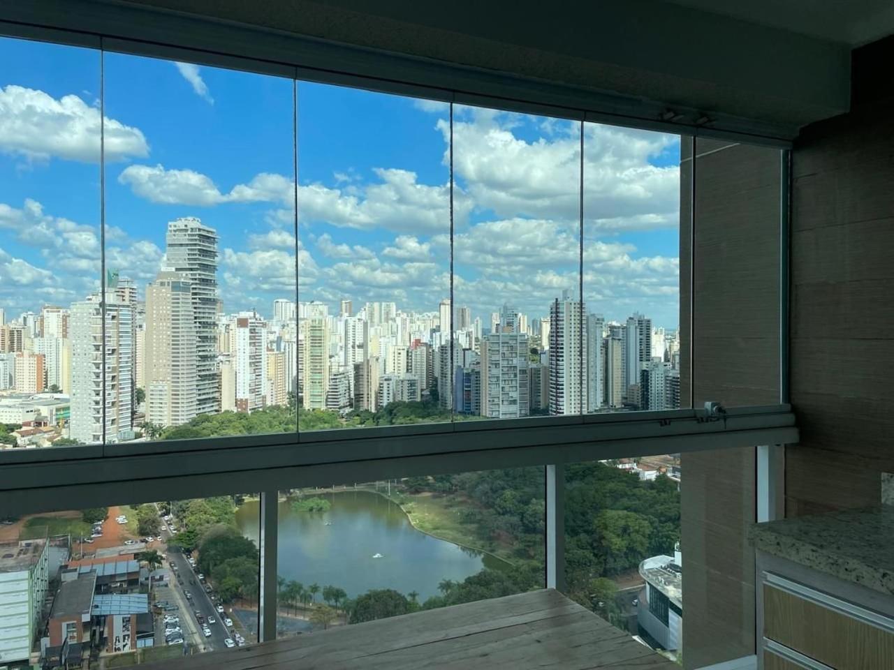 Moderno Flat Com Vista Para O Parque Vaca Brava Гояния Екстериор снимка