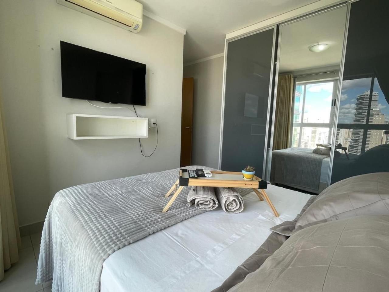 Moderno Flat Com Vista Para O Parque Vaca Brava Гояния Екстериор снимка