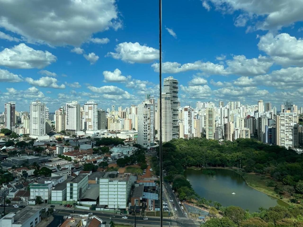 Moderno Flat Com Vista Para O Parque Vaca Brava Гояния Екстериор снимка