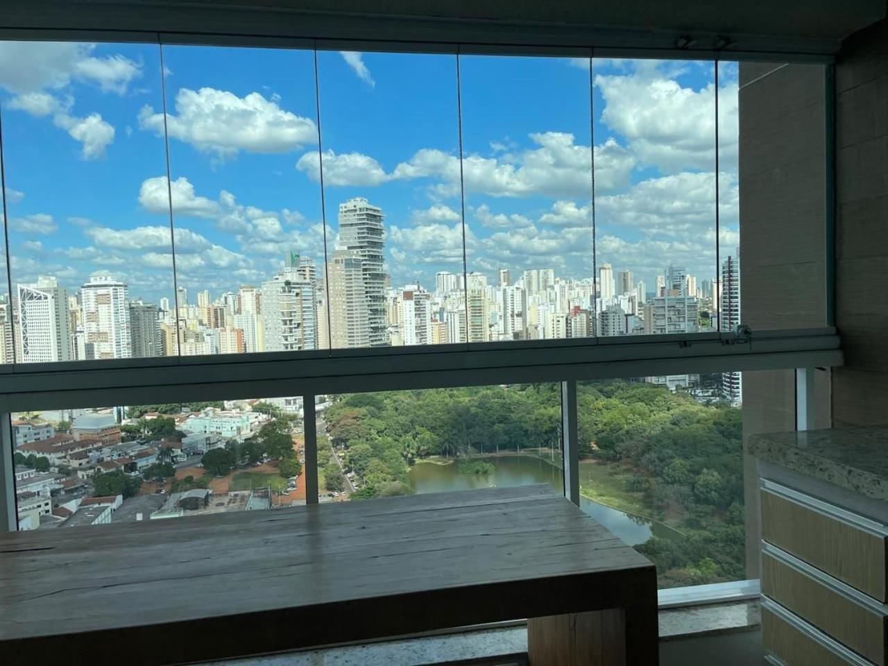 Moderno Flat Com Vista Para O Parque Vaca Brava Гояния Екстериор снимка